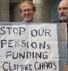 Stop our pensions funding climate chaos