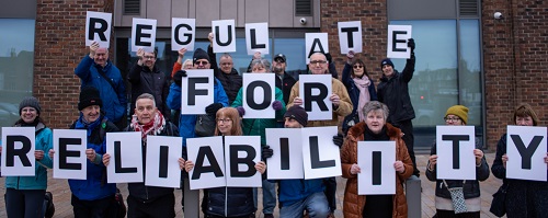 Better Buses demo: Regulate for Reliability