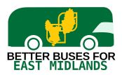 Better Buses East Midlands logo