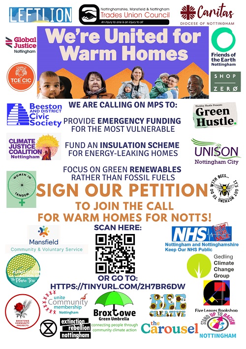 Warm Homes Campaign Leaflet