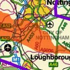 Widmerpool Trough shale gas area near Nottingham