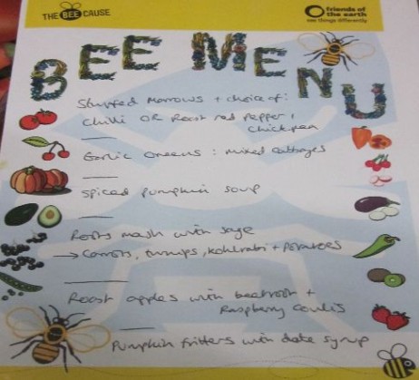Bee Menu