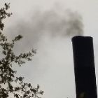 City Hospital coal-fired boiler chimney