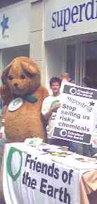 Toxic Ted on Listergate, 23 Aug 2003 - link to Toxic Ted at Green festival